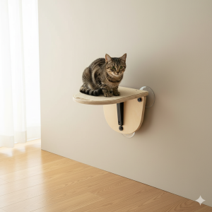 Piattaforma finestra per gatti – ventosa – periscopio