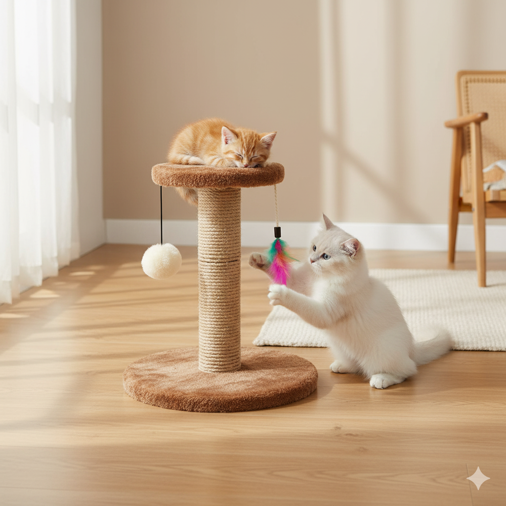 Tiragraffi – giocattolo e artigli – purr