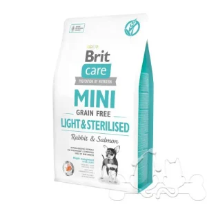 Brit Care MINI Cane Light Sterilised Coniglio e Salmone