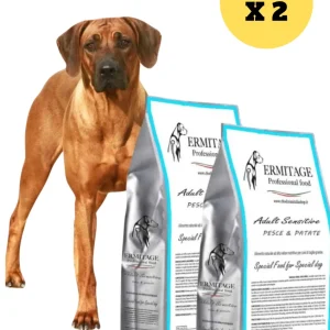 𝑷𝑹𝑶𝑴𝑶 2 Confezioni: Grain Free Aringa 46% e patate.