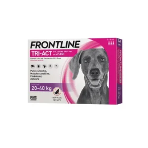 Frontline Tri - Act Spot On - per Cani 20 - 40 kg - 3 Pipette