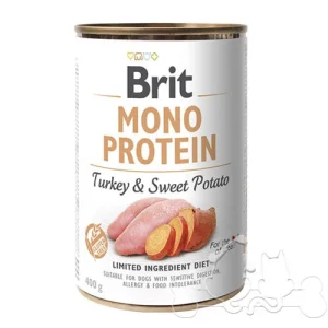 Brit Umido Cane Monoproteico Tacchino e Patate Dolci