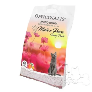 Officinalis Lettiera Vegetale Bagno Natura Miele e Pesca