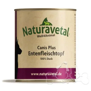 Naturavetal Umido Canis Plus Carne di Anatra 100%