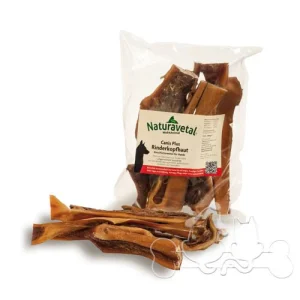Naturavetal Canis Plus Pelle di Testa di Manzo Snack per Cani