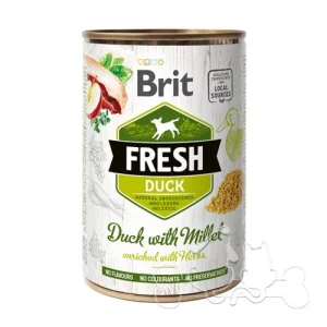 Brit Fresh Anatra e Miglio Umido Cane
