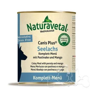 Naturavetal Umido Canis Plus MERLUZZO e Pastinaca Menu Completo Adulti