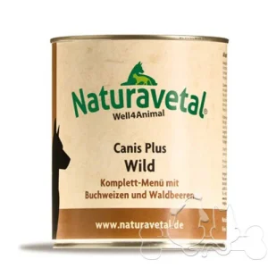 Naturavetal Umido Canis Plus Selvaggina e Frutti di Bosco Menu Completo Adulti