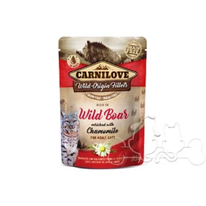 Carnilove Umido Gatto Adulto Cinghiale e Camomilla