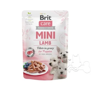 Brit Care MINI Umido Cane Puppies Agnello
