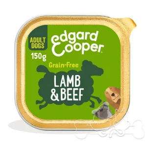 Edgard & Cooper umido cane Adult Agnello Manzo Carote e Barbabietole