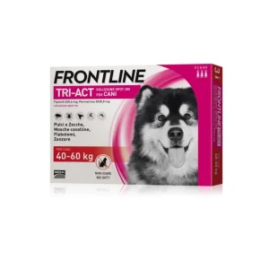 Frontline Tri - Act Spot On - per Cani 40 - 60 kg - 3 Pipette