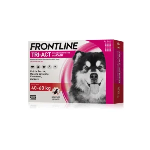 Frontline Tri - Act Spot On - per Cani 40 - 60 kg - 6 Pipette