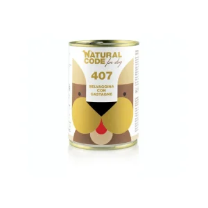 Natural Code - Per Cani 407 Selvaggina con Castagne 400 gr
