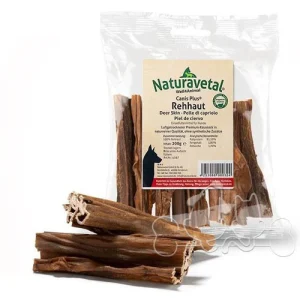 Naturavetal Canis Plus Pelle di Capriolo Snack per Cani