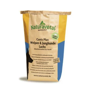 Naturavetal Canis Plus Salmone CUCCIOLI Pressate a Freddo PELLET GRANDI solo SU RICHIESTA