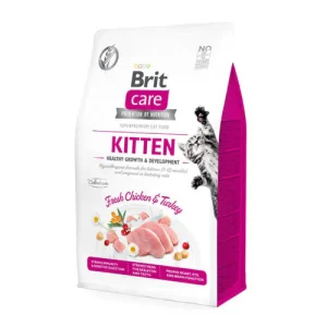 Brit Care Kitten Pollo Fresco e Tacchino per Gattini