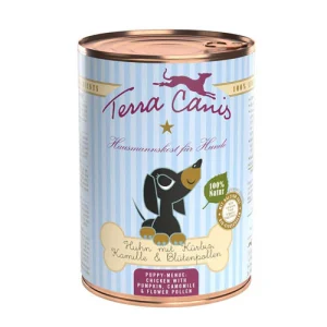 Terra Canis PUPPY Pollo con Zucca, Camomilla e Polline di Fiori Umido Per Cuccioli