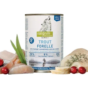 Isegrim Wild Trota Pastinaca e Mirtilli Rossi Umido Cane