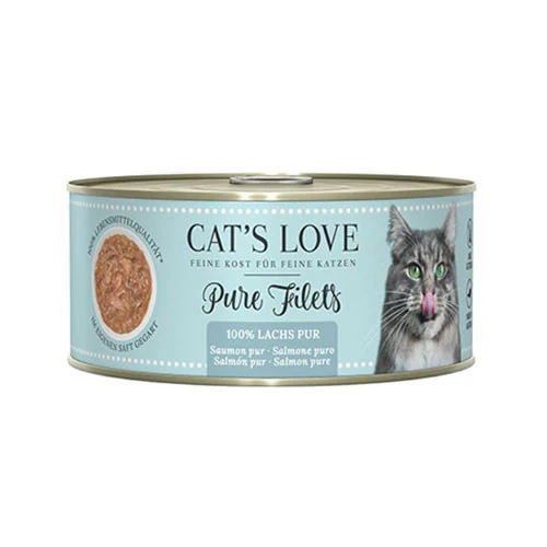 Cat's Love Umido Gatto Adult Filetti Salmone