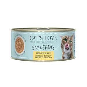 Cat's Love Umido Gatto Adult Filetti Pollo