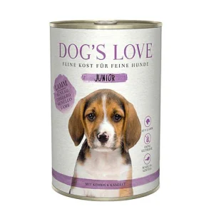 Dog's Love Umido Cane Junior Agnello con Zucca e Camomilla