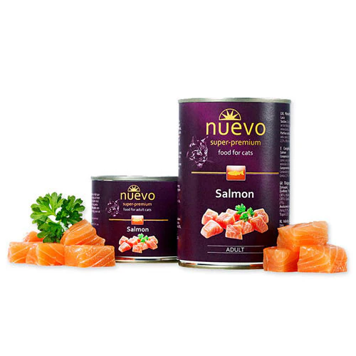 Nuevo Adult Salmone Umido Gatto - immagine 2