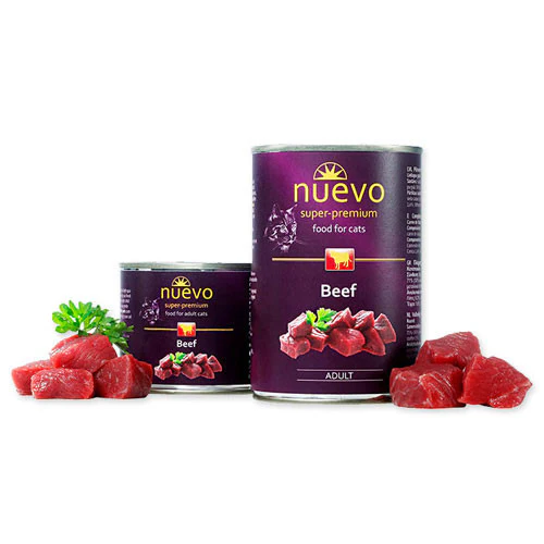 Nuevo Adult Manzo Umido Gatto