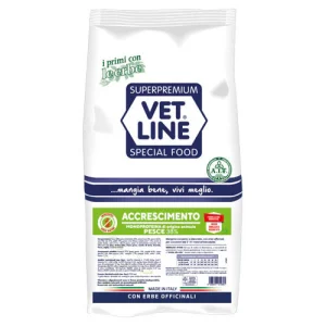 Vetline Cane Accrescimento Monoproteico Pesce