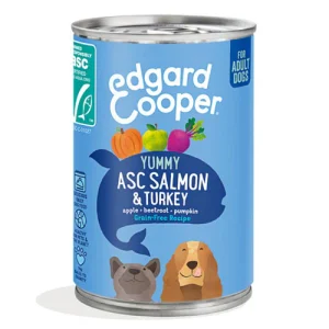 Edgard & Cooper Umido Cane Adult Salmone Tacchino Barbabietola