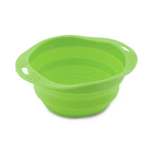 Beco Bowl Ciotola Pieghevole in Silicone Verde