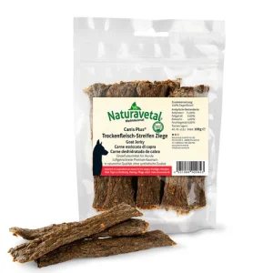 Naturavetal Canis Plus Carne Essiccata di Capra Snack per Cani