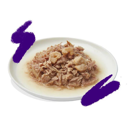 Edgard & Cooper Umido Gatto SFILACCETTI di Tonno Fresco e GAMBERETTI in Brodo di Pesce - immagine 3