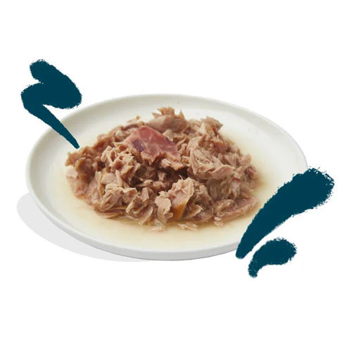 Edgard & Cooper Umido Gatto SFILACCETTI di Tonno Fresco e CALAMARI in Brodo di Pesce - immagine 3