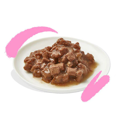 Edgard & Cooper Umido Gatto Kitten Anatra e Pollo BOCCONCINI IN SALSA - immagine 3