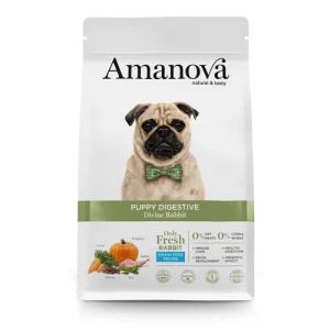 Amanova PUPPY Digestive Divine Coniglio per Cani
