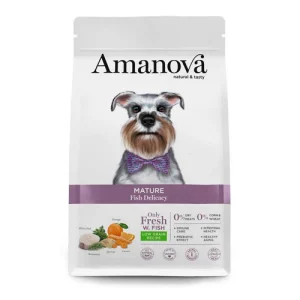 Amanova MATURE Delicacy Pesce per Cani Anziani