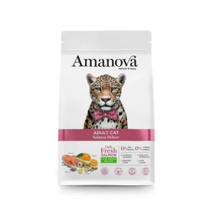 Amanova Adult Delux Salmone per Gatti