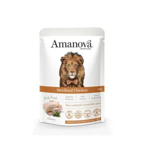 Amanova P10 Umido Gatto STERILISED Pollo