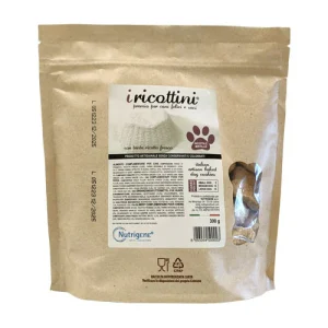 Nutrigene Ricottini alla Ricotta e Mirtillo biscotti per cani