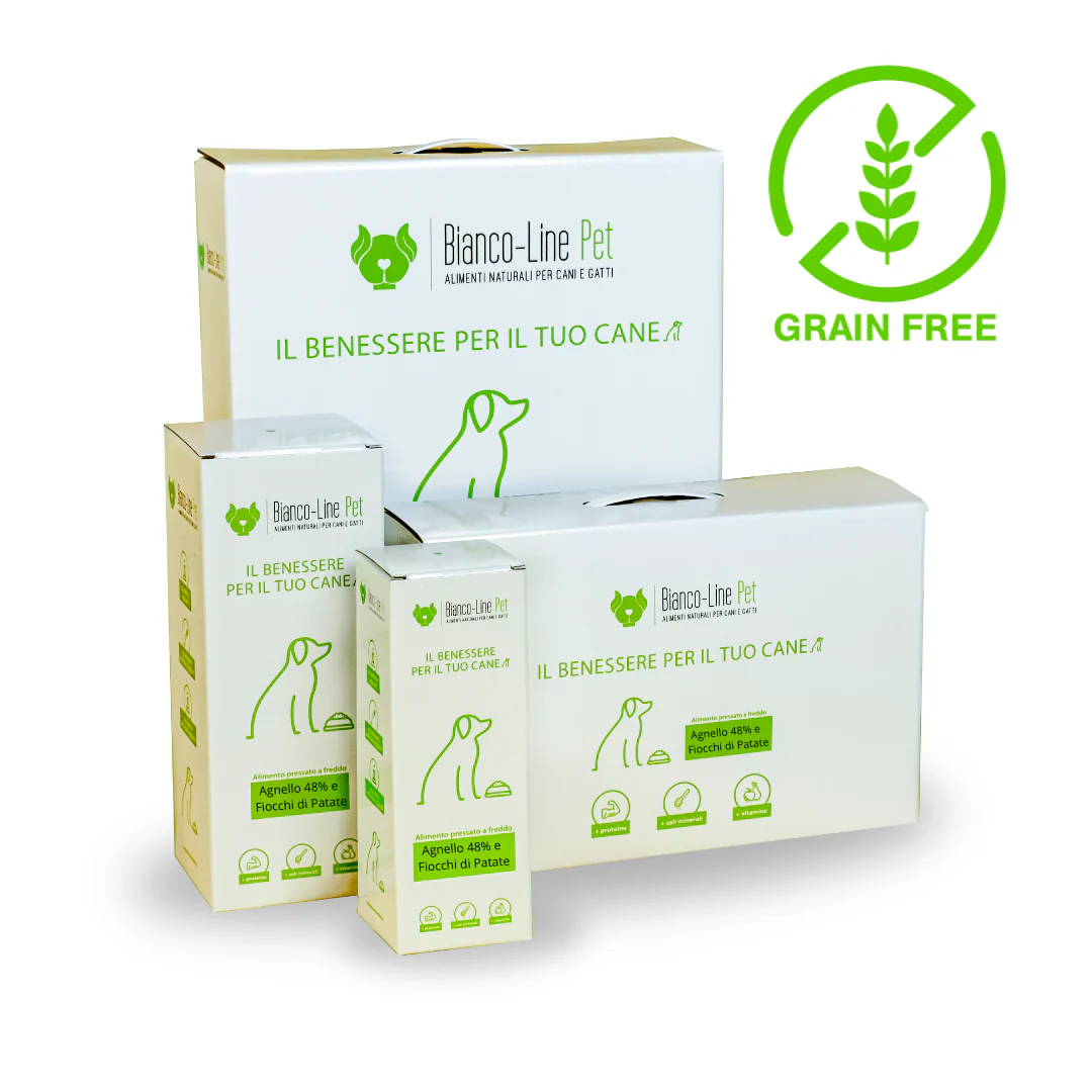 Bianco Line Pet Agnello 48% e Patate Pressate a Freddo per Cani - immagine 2