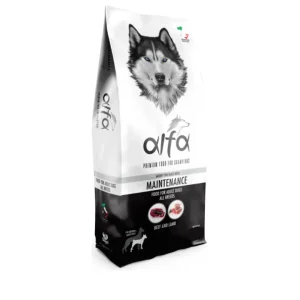 Alfa - Dog Adult  Mantenimento 4kg Manzo e Agnello