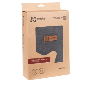Amiplay - Copridivano Moni - Grafite M (per Imbottitura cuccia FLEN)