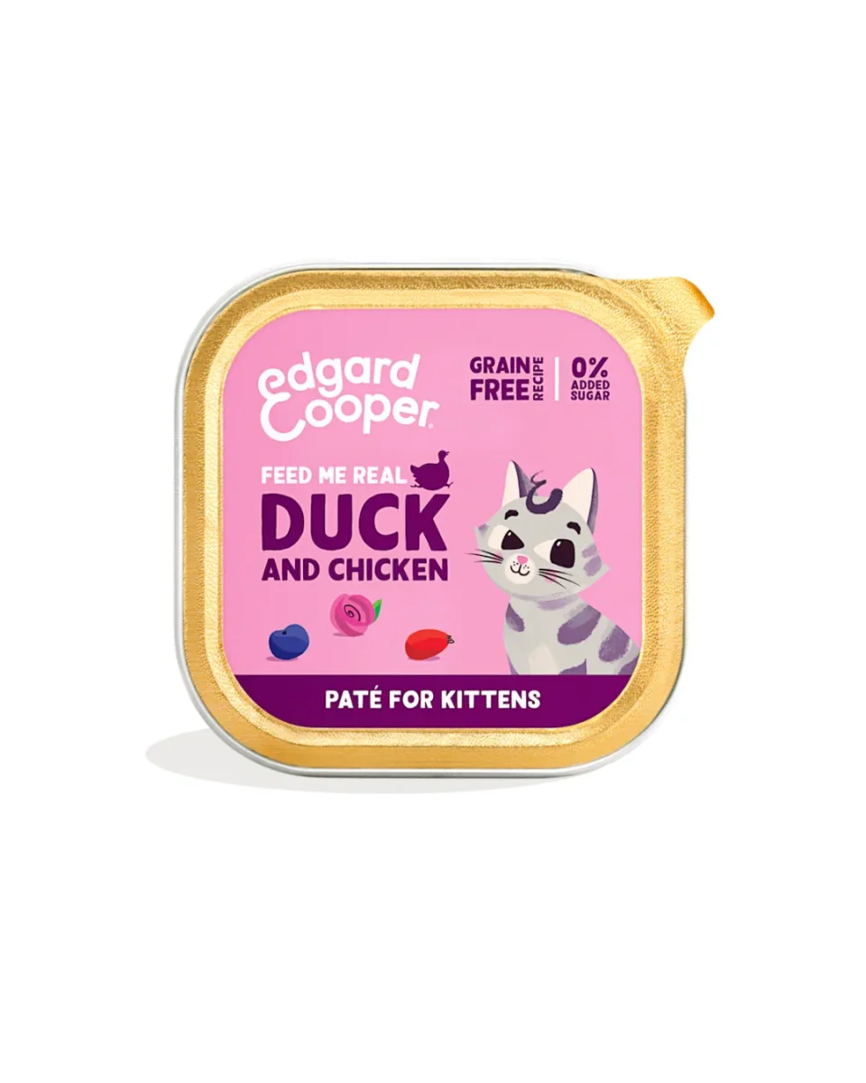 Edgard & Cooper - Cat Kitten Grain Free Patè Anatra e Pollo 85 g