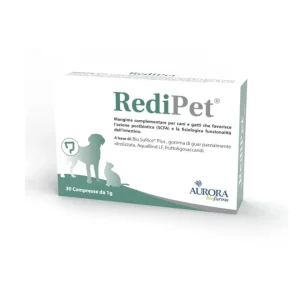 Aurora Biofarma - Redipet 30 compresse da 1 grammo - Per Cani e Gatti