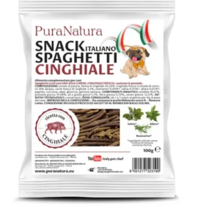 Officinalis Spaghetti al Cinghiale Snack per Cani