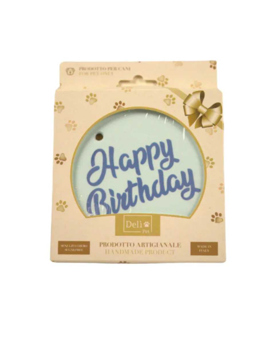 Deli Pet - Torta di Compleanno Azzurra 110gr - immagine 2
