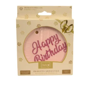 Deli Pet - Torta di Coompleanno Rosa 110gr