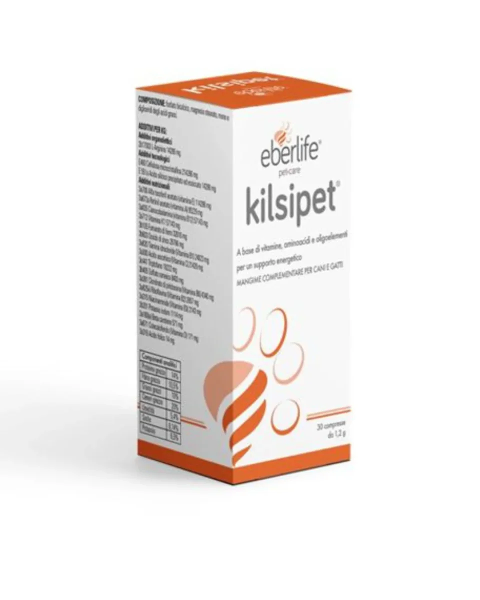 Eberlife - Kilsipet Mangime Complementare Cani E Gatti 30 Compresse