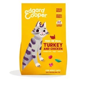 Edgard & Cooper - Cat Adult Grain Free Tacchino e Pollo 2 kg